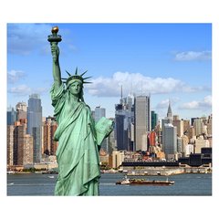 Papel de Parede New York Estátua da Liberdade Sala Painel Adesivo - 413pc na internet