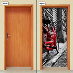 Adesivo Decorativo de Porta - Bicicleta - 417cnpt - comprar online