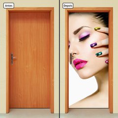 Adesivo Decorativo de Porta - Salão de Beleza - 432cnpt - comprar online