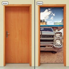 Adesivo Decorativo de Porta - Carro Antigo - 435cnpt - comprar online