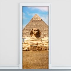 Adesivo Decorativo de Porta - Pirâmide - Egito - 437cnpt