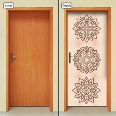 Adesivo Decorativo de Porta - Mandalas - 444cnpt - comprar online