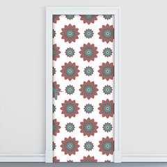 Adesivo Decorativo de Porta - Mandalas - 452cnpt