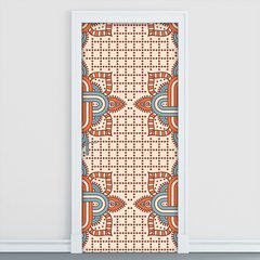 Adesivo Decorativo de Porta - Mandalas - 457cnpt