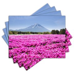Jogo Americano - Monte Fuji com 4 peças - 464Jo