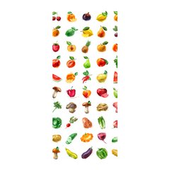 Adesivo Decorativo de Porta - Frutas - Legumes - 472cnpt na internet