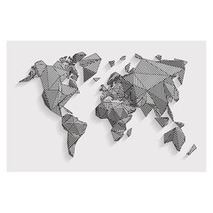 Papel de Parede Mapa Mundi Abstrato Planeta Sala Painel Adesivo - 480pc - comprar online