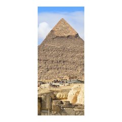 Adesivo Decorativo de Porta - Pirâmides do Egito - 492cnpt na internet