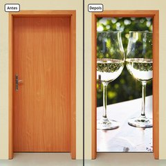 Adesivo Decorativo de Porta - Champanhe - 494cnpt - comprar online