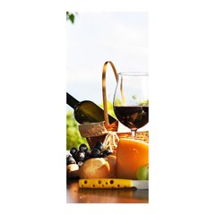 Adesivo Decorativo de Porta - Vinho - 497cnpt na internet