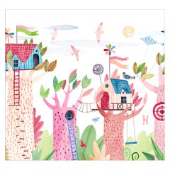 Papel de Parede Adesivo Infantil Árvores Natureza Bebe Quarto - 499pc - comprar online