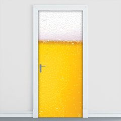 Adesivo Decorativo de Porta - Cerveja - 526cnpt