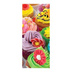 Adesivo Decorativo de Porta - Cupcakes - 536cnpt na internet