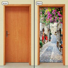 Adesivo Decorativo de Porta - Rua - França - 560cnpt - comprar online