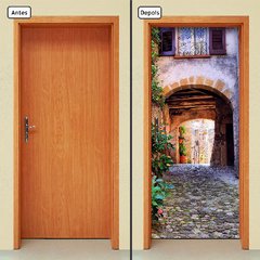 Adesivo Decorativo de Porta - Rua - Itália - 561cnpt - comprar online