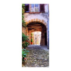 Adesivo Decorativo de Porta - Rua - Itália - 561cnpt na internet