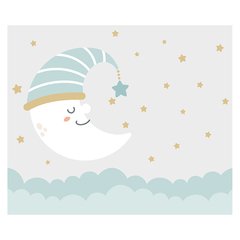 Papel de Parede Adesivo Infantil Céu Lua Bebe Quarto Menino - 565pc na internet