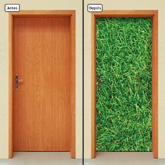 Adesivo Decorativo de Porta - Grama - 568cnpt - comprar online