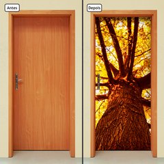 Adesivo Decorativo de Porta - Árvore - Tronco - 582cnpt - comprar online