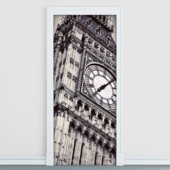 Adesivo Decorativo de Porta - Big Ben - Londres - 587cnpt