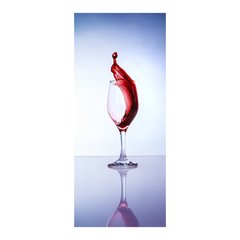 Adesivo Decorativo de Porta - Taça de Vinho - 599cnpt na internet