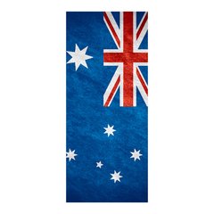 Adesivo Decorativo de Porta - Bandeira Austrália - 608cnpt na internet