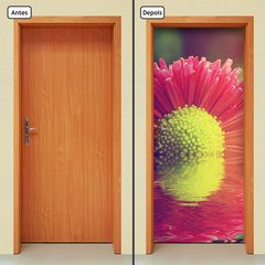 Adesivo Decorativo de Porta - Flor - Natureza - 609cnpt - comprar online