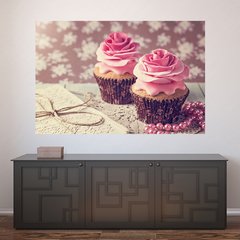 Painel Adesivo de Parede - Cupcake - 609pn