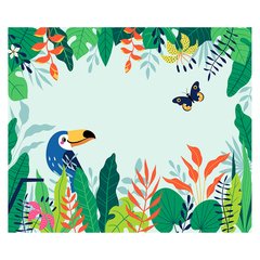 Papel de Parede Adesivo Infantil Folhas e Flores Bebe Quarto - 611pc na internet