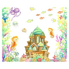 Papel de Parede Adesivo Infantil Fundo do Mar Quarto Menino Menina - 622pc na internet