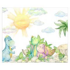 Papel de Parede Adesivo Infantil Dinossauros Quarto Menino Menina - 623pc na internet