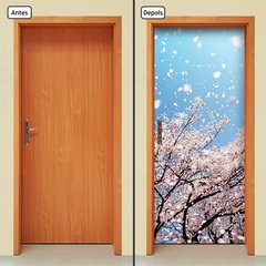 Adesivo Decorativo de Porta - Natureza - Árvore - 624cnpt - comprar online