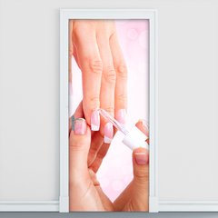 Adesivo Decorativo de Porta - Manicure - 626cnpt