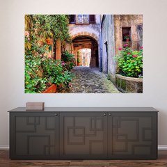 Painel Adesivo de Parede - Vilarejo - Itália - 629pn