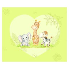 Papel de Parede Adesivo Infantil Safari Animais Quarto Menino Menina - 631pc na internet