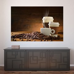 Painel Adesivo de Parede - Café - Coffee - 633pn