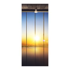 Adesivo Decorativo de Porta - Pôr do Sol - 635cnpt na internet