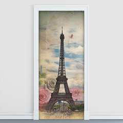 Adesivo Decorativo de Porta - Torre Eiffel - 637cnpt