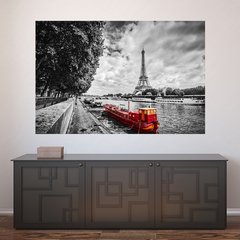Painel Adesivo de Parede - Torre Eiffel - Paris - 638pn
