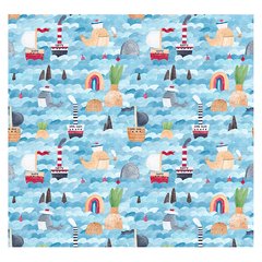 Papel de Parede Adesivo Infantil Marítimo Barcos Quarto Menino - 661pc - comprar online