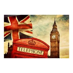 Painel Adesivo de Parede - Big Ben - Londres - 663pn - comprar online