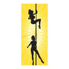 Adesivo Decorativo de Porta - Pole Dance - 670cnpt na internet