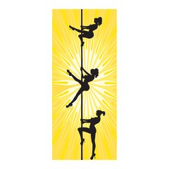 Adesivo Decorativo de Porta - Pole Dance - 671cnpt na internet