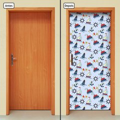 Adesivo Decorativo de Porta - Infantil - Marítimo - 685cnpt - comprar online