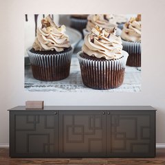 Painel Adesivo de Parede - Cupcakes - 699pn