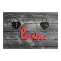 Painel Adesivo de Parede - Love - Amor - 702pn - comprar online