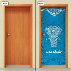 Adesivo Decorativo de Porta - Yoga - 703cnpt - comprar online