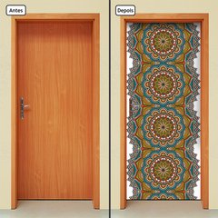 Adesivo Decorativo de Porta - Mandalas - 708cnpt - comprar online
