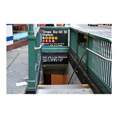 Painel Adesivo de Parede - Nova Iorque - Metrô - 713pn - comprar online