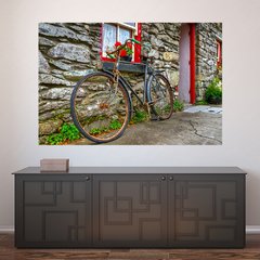 Painel Adesivo de Parede - Bicicleta - 727pn